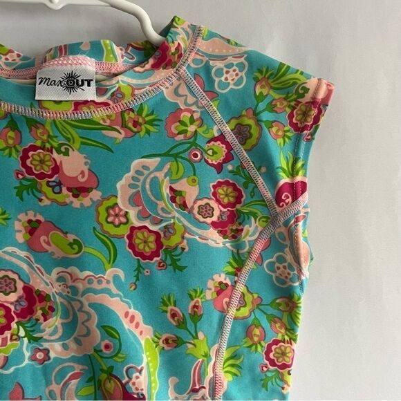 Kid's Max Out Short Sleeve Rashguard Swim Top - Picture 3 of 8